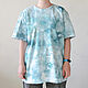 T-shirt in the style of tai-dai, T-shirts, St. Petersburg,  Фото №1