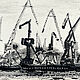 Графика тушью Порт  28,5х16см без рамки. Картины. Наталья Осминко. Графика оригиналы (osminat). Ярмарка Мастеров.  Фото №5