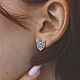 Cat Earrings (Cat) | Silver | Geometry Collection. Stud earrings. totemicashop. My Livemaster. Фото №5