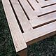 Набор садовой мебели из дерева Эдо. Наборы садовой мебели. Woodcraftkrd. Ярмарка Мастеров.  Фото №6