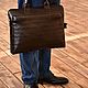Деловая мужская сумка из натуральной кожи СМ 449, Мужская сумка, Киров,  Фото №1