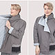 Light jacket plus size oversize quilted demi season. Outerwear Jackets. Yana Levashova Fashion. My Livemaster. Фото №4
