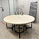 Стол переговорный из фанеры с встроенным блоком розеток LF-760. Столы. Leo-loft. Интернет-магазин Ярмарка Мастеров.  Фото №2