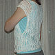 Summer top with an openwork pattern. Tops. Imoda. Online shopping on My Livemaster.  Фото №2
