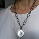 Chain silver 925. Large silver pendant, silver necklace. Chain. Natali Batalova. My Livemaster. Фото №6