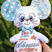 Сувениры и подарки handmade. Livemaster - original item The mouse with the metric. Handmade.