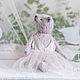 Teddy bear Celine OOAK mohair teddy bear
Collectible teddy bear 
teddy bear balerina