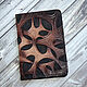 Order Passport cover 'Spider web'. Leather-Art. Livemaster. . Passport cover Фото №3