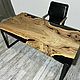 Стол черный в кабинет руководителя. Столы. HOLY•WOOD - мебель из массива. Интернет-магазин Ярмарка Мастеров.  Фото №2