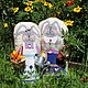 A friendly family of rabbits. Toys. Charming gifts house. Online shopping on My Livemaster.  Фото №2