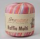 Пряжа раффия Raffia Fibranatura Multi, Пряжа, Москва,  Фото №1