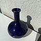 Vintage: Cobalt vase 'Cavalier with a lady', Japan (4688). Vintage vases. antikvar72 (antikvar72). My Livemaster. Фото №6