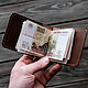 Leather Money Clip - Coffee. Clamps. odalgoods (odalgoods). Online shopping on My Livemaster.  Фото №2