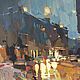 Картина ночной город картина в СПб картина акрилом картина 40 на 50. Картины. Art of genius (oikos). Ярмарка Мастеров.  Фото №5