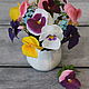 Bouquet 'Viola'. Bouquets. decoreka. Online shopping on My Livemaster.  Фото №2