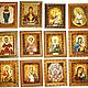 Order Icons in natural amber consecrated. podaro4ek22. Livemaster. . Icons Фото №3