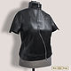 Carolina jacket made of genuine leather/suede (any color). Jackets. Elena Lether Design. My Livemaster. Фото №4
