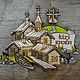 Магнит сувенирный "Карелия. Кижи" - ручная работа. Магниты. Ремёсла Карелии. Ярмарка Мастеров.  Фото №4