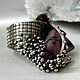  Фалома с натуральным камнем Родонит. Кольца. Shahinian Jewelry. Интернет-магазин Ярмарка Мастеров.  Фото №2