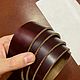 РЗ Horween CXL - Burgundy #8 [3,6-4мм]. Кожа. Magna.Leather | Кожа Horween & Буйвол & Bridle. Интернет-магазин Ярмарка Мастеров.  Фото №2