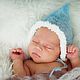 Голубые шапочки для фотосессии новорожденных, Шапки, Одинцово,  Фото №1