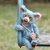 Куклы и игрушки handmade. Livemaster - original item October sky Teddy Bear collectible author teddy bear. Handmade.