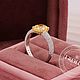 Золотое кольцо с желтым бриллиантом 1,5 карата. Кольцо помолвочное. FROLOF JEWELRY. Ярмарка Мастеров.  Фото №7