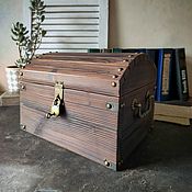 Для дома и интерьера handmade. Livemaster - original item Wooden chest (for storing scrolls, books and documents). Handmade.