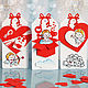 'Angels' labels-Valentine, Gifts for February 14, Moscow,  Фото №1