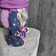 tikvarovska: Interior textile doll handmade. Round Head Doll. LovelyDecorDemiLu. My Livemaster. Фото №5