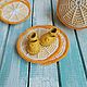 Sandals for doll ob11 color - lemon 18mm, Clothes for dolls, Novosibirsk,  Фото №1