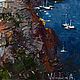 Santorini, Greece - Original landscape painting. Pictures. Anastasiya Valiulina (valartgallery). Интернет-магазин Ярмарка Мастеров.  Фото №2