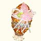  Декоративная Янтарная шкатулка с розовым цветком, Шкатулки, Калининград,  Фото №1