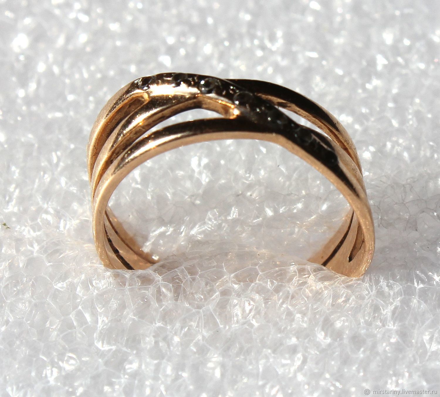 Золотые кольца женские дорожка