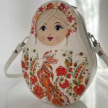 Сумки ручной работы. Ярмарка Мастеров - ручная работа Сумка-матрёшка. Handmade.