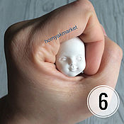 Материалы для творчества handmade. Livemaster - original item Mold No. №6 (form for making a face). Handmade.