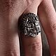 Кольцо Хаски Вождь. Кольца. AlexFox Jewelry. Ярмарка Мастеров.  Фото №5