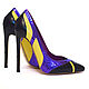 Zapatos de mujer 'Butterfly' ( trabajo por encargo ) art 827, Shoes, Barnaul,  Фото №1