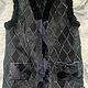 Sheepskin vest size 50. Vests. Warm gift. Online shopping on My Livemaster.  Фото №2