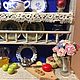  буфет в средиземноморском стиле, масштаб 1/12. Мебель для кукол. Сундучок Миниатюры. Ярмарка Мастеров.  Фото №5