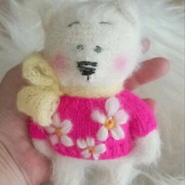 Куклы и игрушки ручной работы. Ярмарка Мастеров - ручная работа Мишка. Handmade.