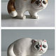 Kitten Exotic Red-speckled figurine. Figurines. Porcelain story. My Livemaster. Фото №4