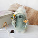 Knitted cat 'Enviable groom' Interior toy, Stuffed Toys, Chaikovsky,  Фото №1