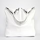 Bag Package leather white String bag T shirt medium shoulder, Sacks, Moscow,  Фото №1