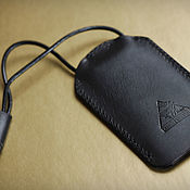 Leather smartphone case, cover plate