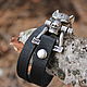 Silver wolf bracelet. Cuff bracelet. Mint Tiger (MintTiger). Online shopping on My Livemaster.  Фото №2