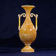 Янтарная ваза Восточная. Коллекционный сувенир из янтаря