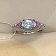 Кольцо с природным сапфиром без обработки 1.34ct, 925. Кольца. OLVIKSOL JEWELRY STORE. Интернет-магазин Ярмарка Мастеров.  Фото №2