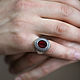  Мужское серебряное кольцо с эмалью. Перстень. BIHAYNA. Ярмарка Мастеров.  Фото №6