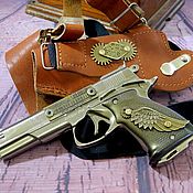 Субкультуры handmade. Livemaster - original item Steampunk style pistol 